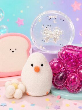 4-Piece Sensory Squishy Fun Bundle – Assorted Textures